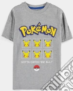 T-Shirt Boy Pokemon Pikachu 158/164 game acc
