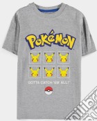 T-Shirt Boy Pokemon Pikachu 158/164 game acc