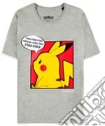 T-Shirt Pokemon Pikachu Pika Pikachu Uomo L game acc