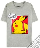 T-Shirt Pokemon Pikachu Pika Pikachu Uomo L game acc