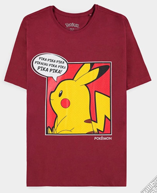 T-Shirt Pokemon Pika Pika L videogame di TSH