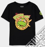 T-Shirt TMNT Turtles Michelangelo Pizza Time Boy 134/140