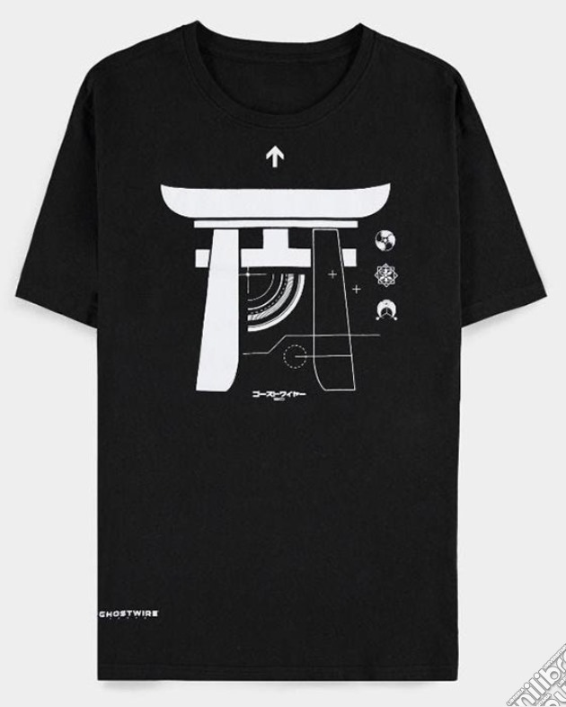 T-Shirt GhostWire Tokyo Temple L videogame di TSH