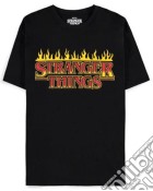 T-Shirt Stranger Things Fire Logo S game acc