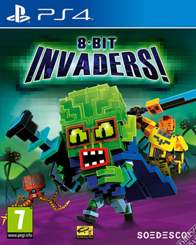 8 Bit Invaders videogame di PS4