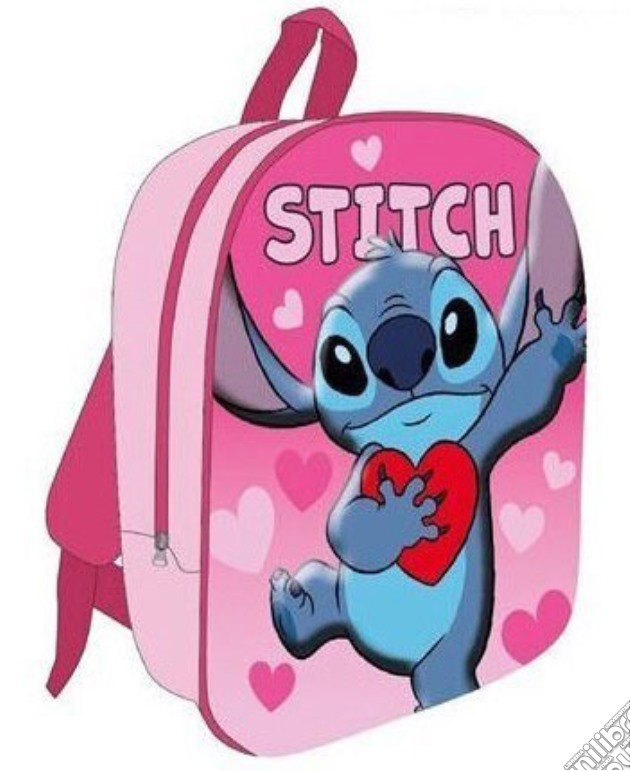 Zaino 3D Disney Stitch w/Cuore videogame di AZAB