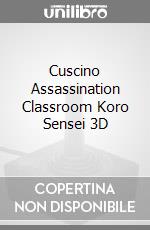 Cuscino Assassination Classroom Koro Sensei 3D videogame di GCUS