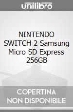 NINTENDO SWITCH 2 Samsung Micro SD Express 256GB game acc