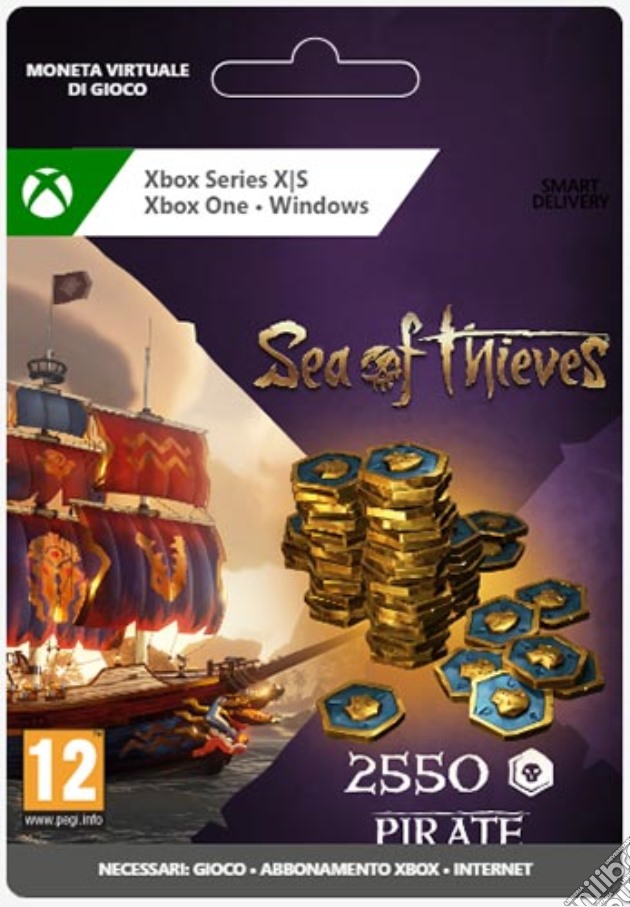 Microsoft Sea of Thieves Captains 2550 videogame di DDMP