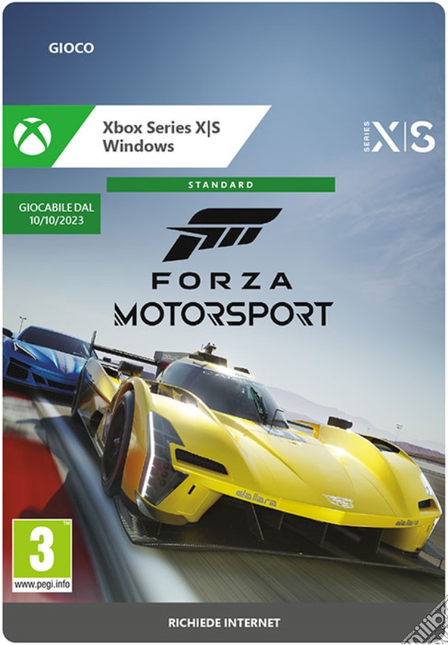 Microsoft Forza Motorsport Std Edt IT videogame di DDMC