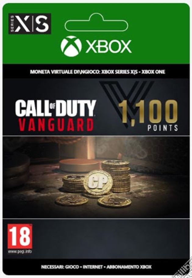 Microsoft Call of Duty Vanguard - 1100 videogame di DDMP
