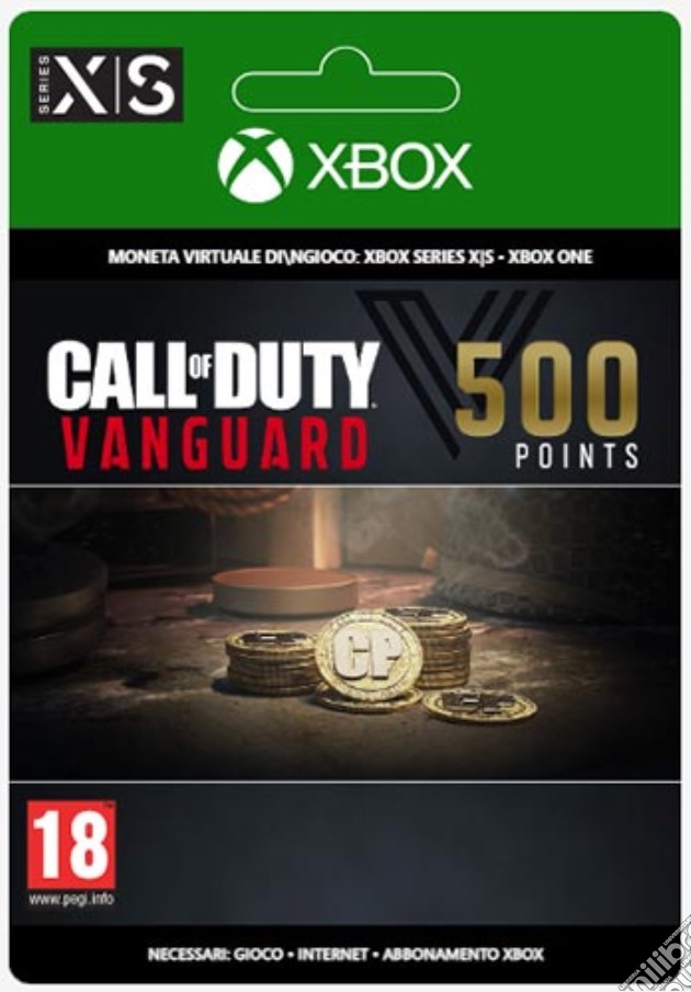Microsoft Call of Duty Vanguard - 500 videogame di DDMP