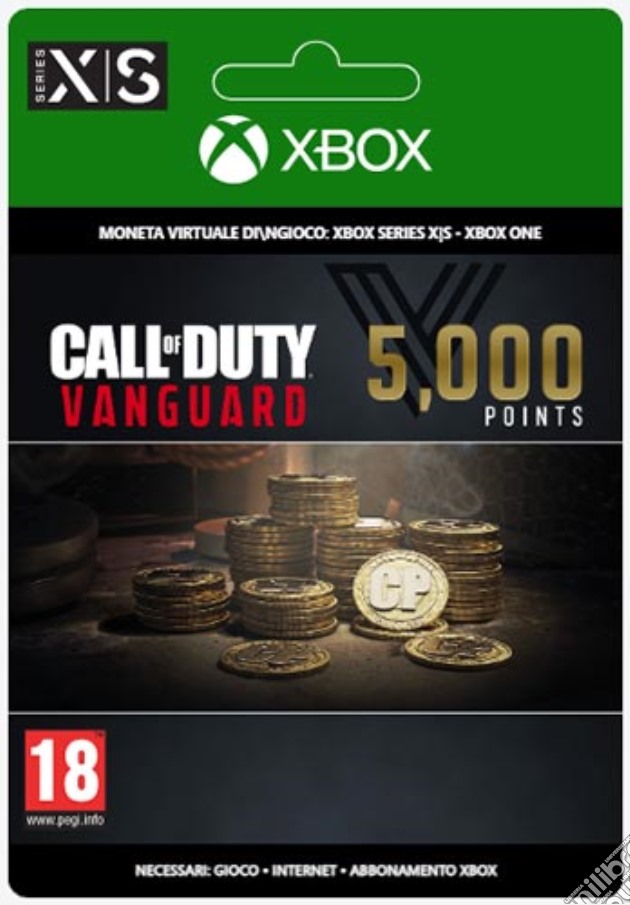 Microsoft Call of Duty Vanguard - 5000 videogame di DDMP