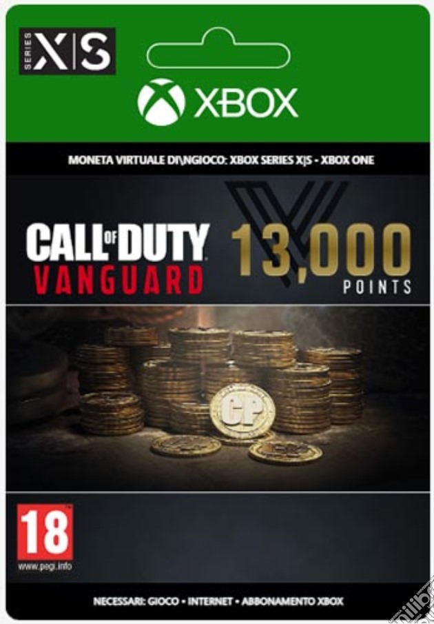 Microsoft Call of Duty Vanguard - 13000 videogame di DDMP