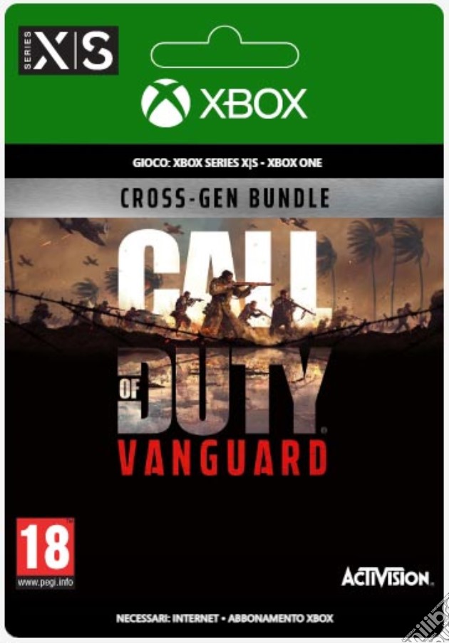 Microsoft COD Vanguard-Cross-Gen Bundle videogame di DDMC