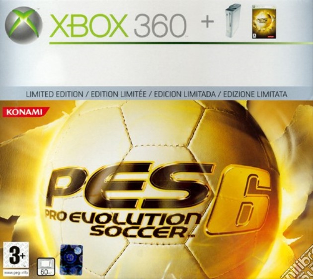 XBOX 360 Pro PES 6 Bundle videogame di X360