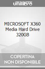 MICROSOFT X360 Media Hard Drive 320GB videogame di X360