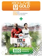 MICROSOFT X360 Live 12M+800 Points FIFA game acc