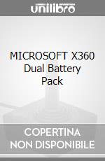 MICROSOFT X360 Dual Battery Pack videogame di X360