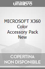 MICROSOFT X360 Color Accessory Pack New videogame di X360