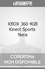 XBOX 360 4GB Kinect Sports Nera videogame di X360