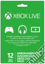 MICROSOFT XBOX Live 12 Mesi Gold Card