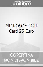 MICROSOFT Gift Card 25 Euro videogame di GOL