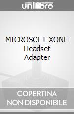 MICROSOFT XONE Headset Adapter videogame di X360