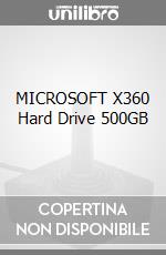 MICROSOFT X360 Hard Drive 500GB videogame di ACC