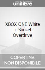 XBOX ONE White + Sunset Overdrive videogame di XBOX