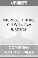 MICROSOFT XONE Ctrl Wrlss Play & Charge videogame di XBOX