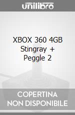 XBOX 360 4GB Stingray + Peggle 2 videogame di X360