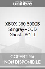 XBOX 360 500GB Stingray+COD Ghost+BO II videogame di X360