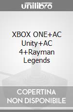 XBOX ONE+AC Unity+AC 4+Rayman Legends videogame di NDS