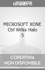 MICROSOFT XONE Ctrl Wrlss Halo 5 videogame di XBOX