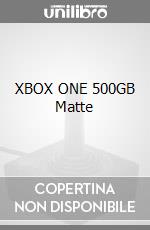 XBOX ONE 500GB Matte videogame di ACC