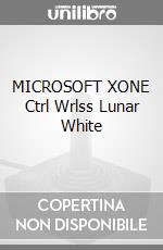 MICROSOFT XONE Ctrl Wrlss Lunar White videogame di XBOX