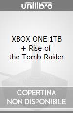 XBOX ONE 1TB + Rise of the Tomb Raider videogame di ACC