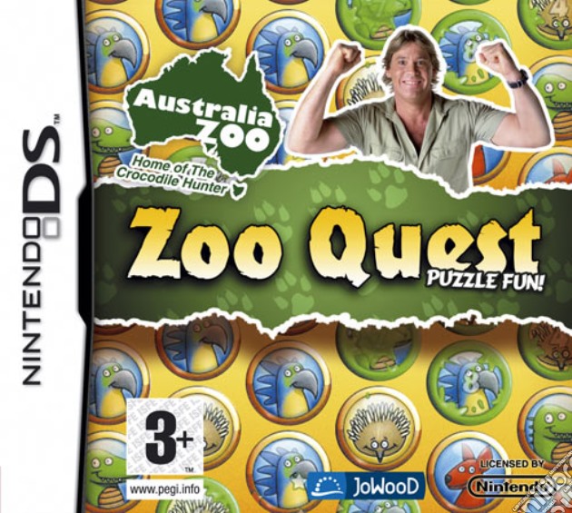 Australia Zoo - Zoo Quest Puzzle Fun! videogame di NDS
