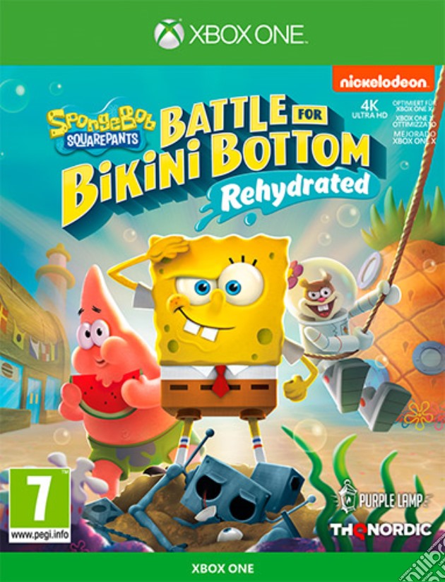 SpongeBob:Battle4BikiniBottom Rehydrated videogame di XONE