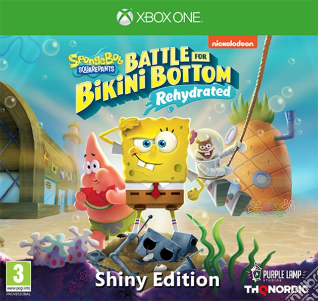 Spongebob SquarePants:BfBB RehydraShinyE videogame di XONE