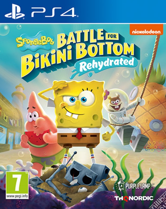 SpongeBob:Battle4BikiniBottom Rehydrated videogame di PS4