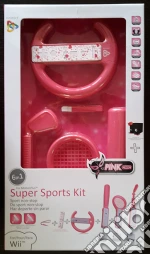 KIT 6 in 1 Super Sports Rosa WII game acc