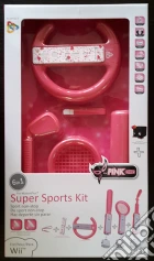 KIT 6 in 1 Super Sports Rosa WII game acc