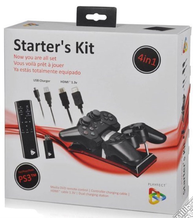 Starter Kit 4 in 1 PS3 videogame di ACC