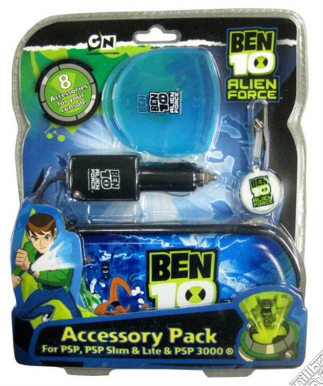 Pack 8 In 1 Ben 10 Alien Force PSP videogame di PSP