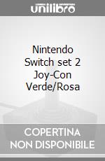 Nintendo Switch set 2 Joy-Con Verde/Rosa videogame di ACC