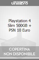 Playstation 4 Slim 500GB + PSN 10 Euro videogame di ACC
