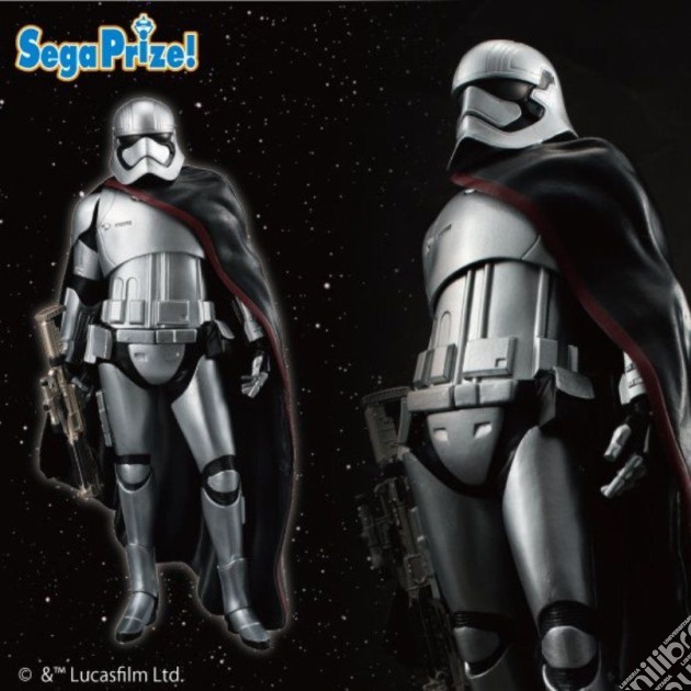 Star Wars - The Force Awakens - Pm Figure Captain Phasma Scala 1:10 (Altezza 20 Cm) gioco di Sega