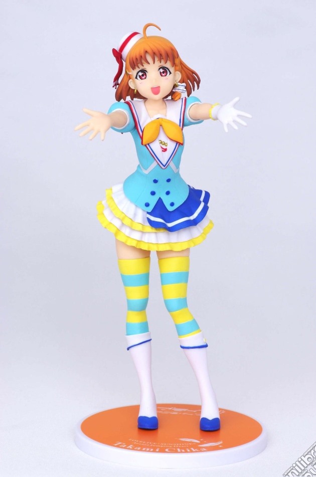 Love Live! Sunshine!! School Idol Project Aozora Jumping Heart Chika Takami (Plastica 23 Cm) gioco di Sega
